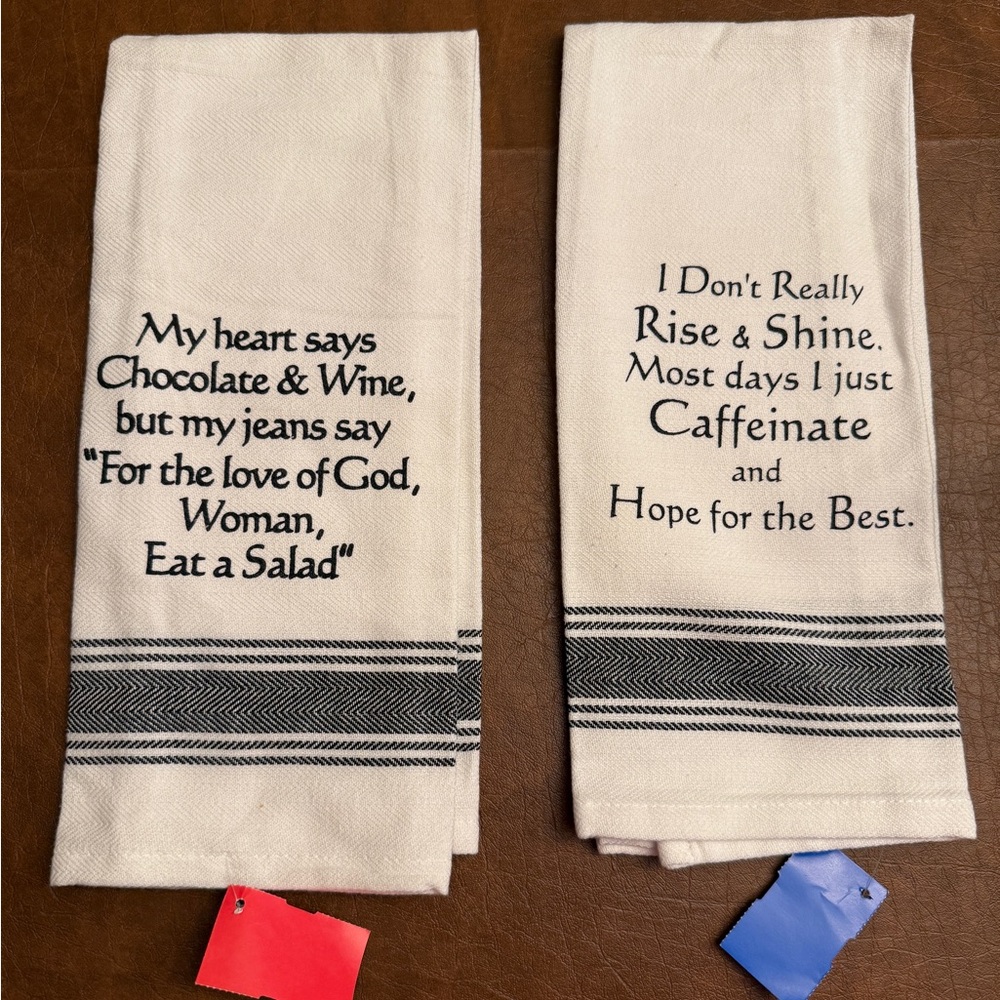 Set of Two Kitchen Tea Towels